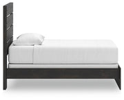 Hollivern Dark Gray Twin Panel Bed - PCB2108B11