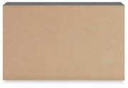 Hollivern Full Panel Bed and Dresser in Dark Gray - PKG021604
