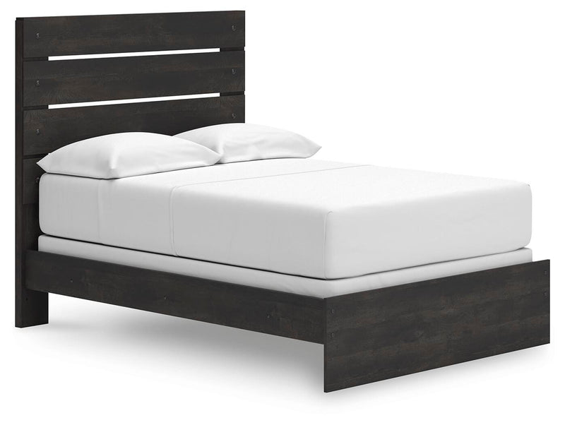 Hollivern Full Panel Bed, Dresser and Mirror - PCB2108B14