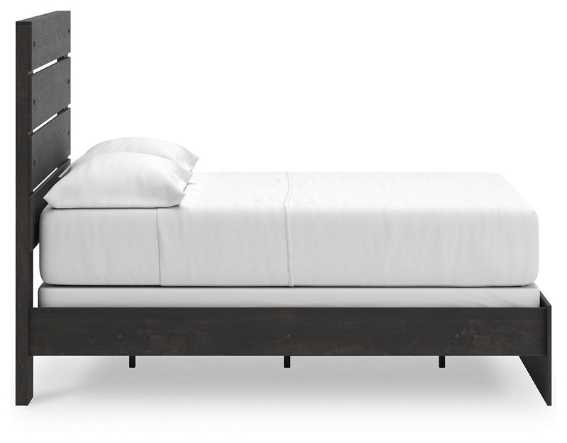 Hollivern Full Panel Bed, Dresser and Mirror - PCB2108B14