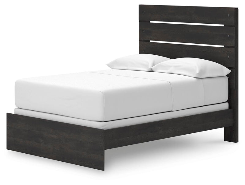 Hollivern Full Panel Bed, Dresser and Mirror - PCB2108B14