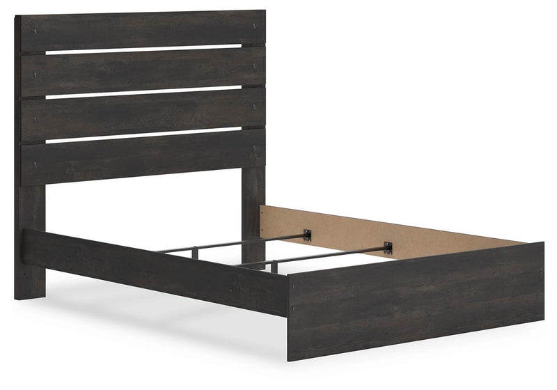 Hollivern Queen Panel Bed, Dresser and Mirror - PCB2108B3