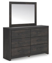 Hollivern Queen Panel Bed, Dresser and Mirror - PCB2108B3