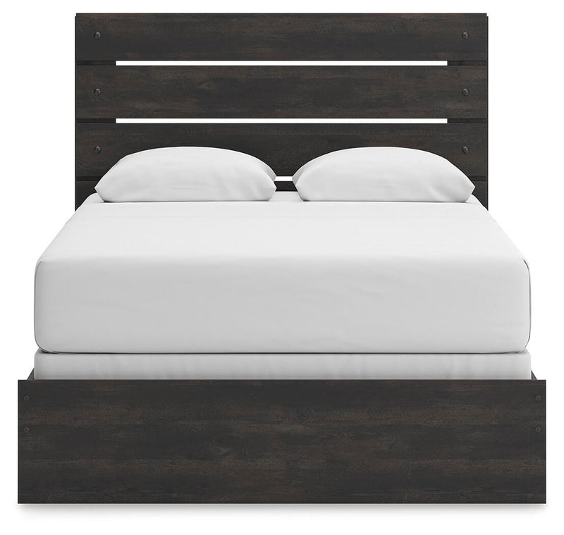 Hollivern Queen Panel Bed, Dresser and Mirror - PCB2108B3