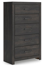 Hollivern Twin Panel Storage Bed, Dresser, Mirror and Chest - PCB2108B26