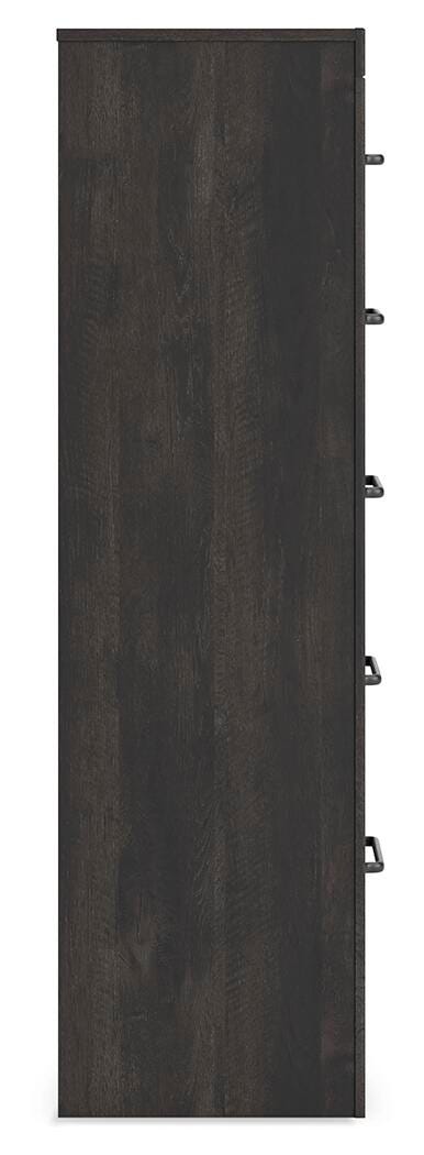 Hollivern Twin Panel Storage Bed, Dresser, Mirror and Chest - PCB2108B26