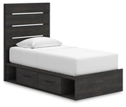 Hollivern Twin Panel Storage Bed, Dresser, Mirror and Chest - PCB2108B26