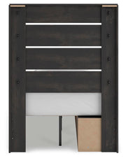 Hollivern Twin Panel Storage Bed, Dresser, Mirror and Chest - PCB2108B26