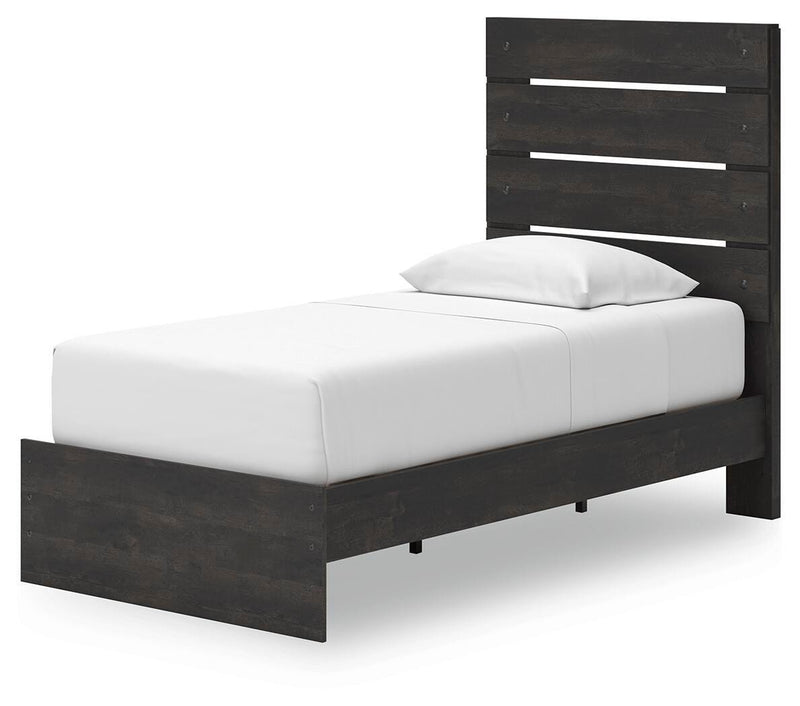 Hollivern Twin Panel Storage Bed, Dresser, Mirror and Chest - PCB2108B26