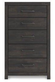 Hollivern Twin Panel Storage Bed, Dresser, Mirror and Chest - PCB2108B26