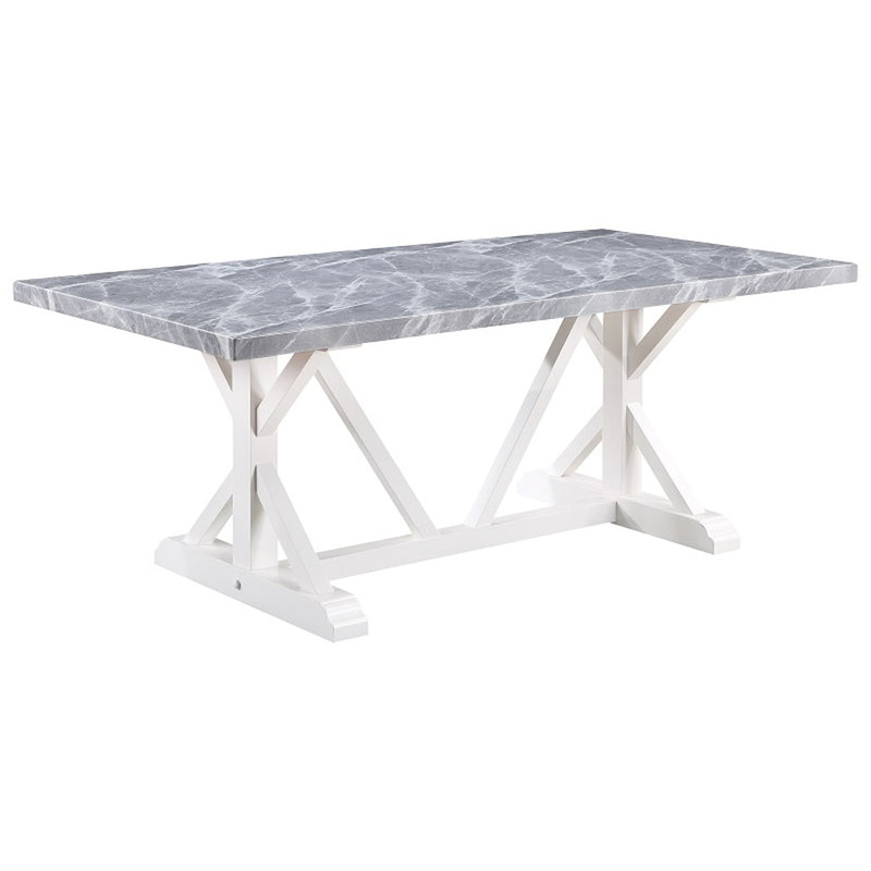 Hollyn Dining Table W/Engineered Stone Top - DN02159