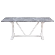 Hollyn Dining Table W/Engineered Stone Top - DN02159