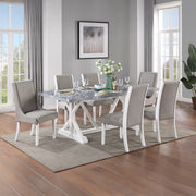 Hollyn Dining Table W/Engineered Stone Top - DN02159