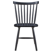 Hollyoak Windsor Wood Dining Side Chair Black (Set of 2) - 183042