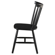 Hollyoak Windsor Wood Dining Side Chair Black (Set of 2) - 183042