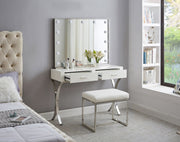 Hollywood Lighted Mirror in Chrome - 464-M
