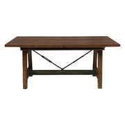 Holverson Rustic Brown Extendable Dining Set - Gate FurnitureDining Room Set
