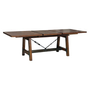 Holverson Rustic Brown Extendable Dining Set - Gate FurnitureDining Room Set