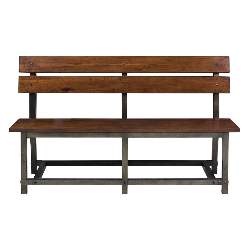 Holverson Rustic Brown Extendable Dining Set - Gate FurnitureDining Room Set