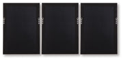 Honslow Brown/Black/White Wall Art (Set of 3) - A8000506
