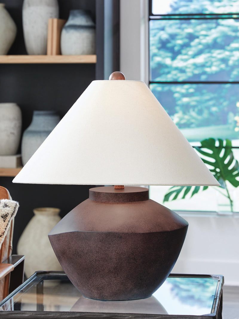 Honsworth Antique Brown Table Lamp - L235994