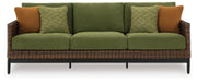 Horizon Hall Outdoor Sofa, 2 Lounge Chairs and 2 Ottomans - P572P4