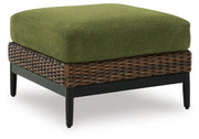 Horizon Hall Outdoor Sofa, 2 Lounge Chairs and 2 Ottomans - P572P4