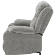 Houston Upholstered Power Lift Recliner Grey - 602284P