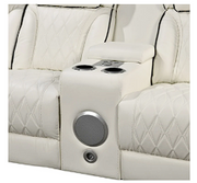 Houston White 3-pc Sectional - HOUSTON-WT-3-PC-SEC