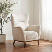 HP0426 Accent Chair Ivory / Coffee - 903269