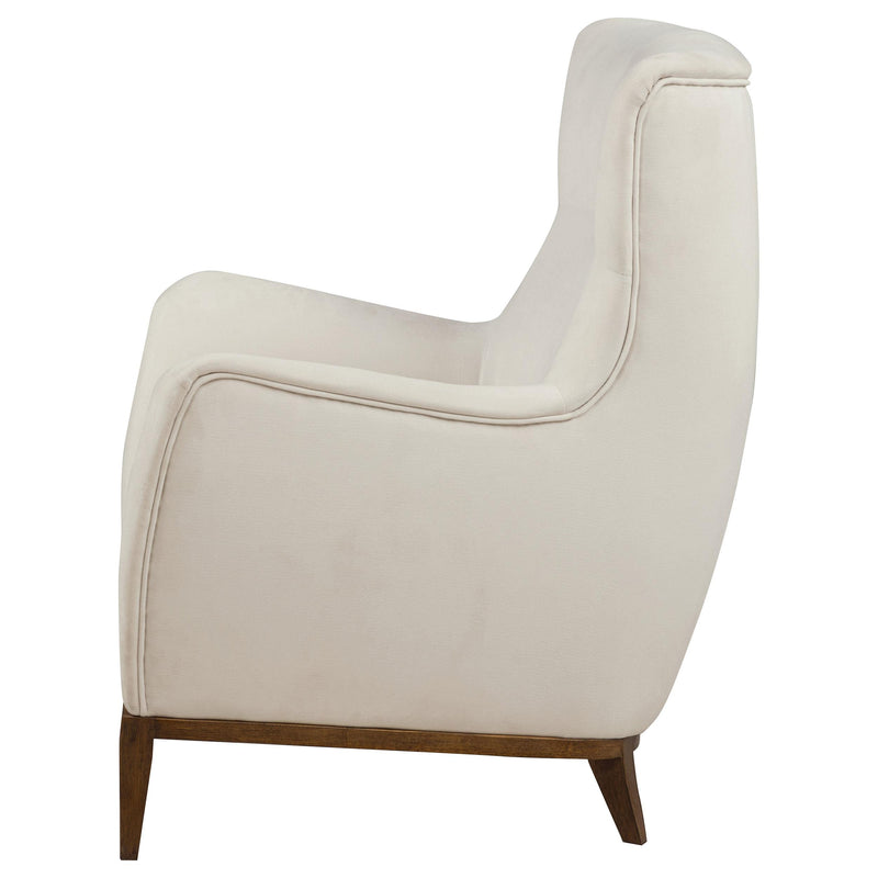 HP0426 Accent Chair Ivory / Coffee - 903269