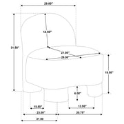 HP0426 Accent Chair Latte - 901620