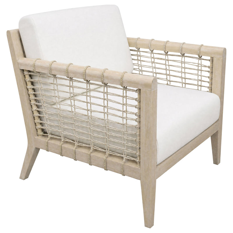 HP0426 Accent Chair White / Weathered Natural - 903265