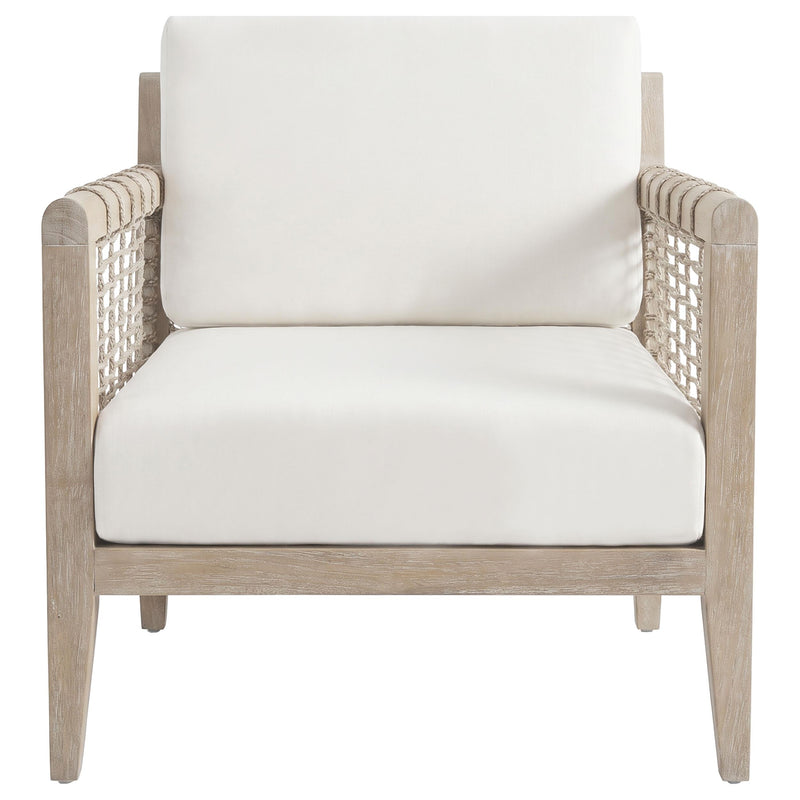HP0426 Accent Chair White / Weathered Natural - 903265