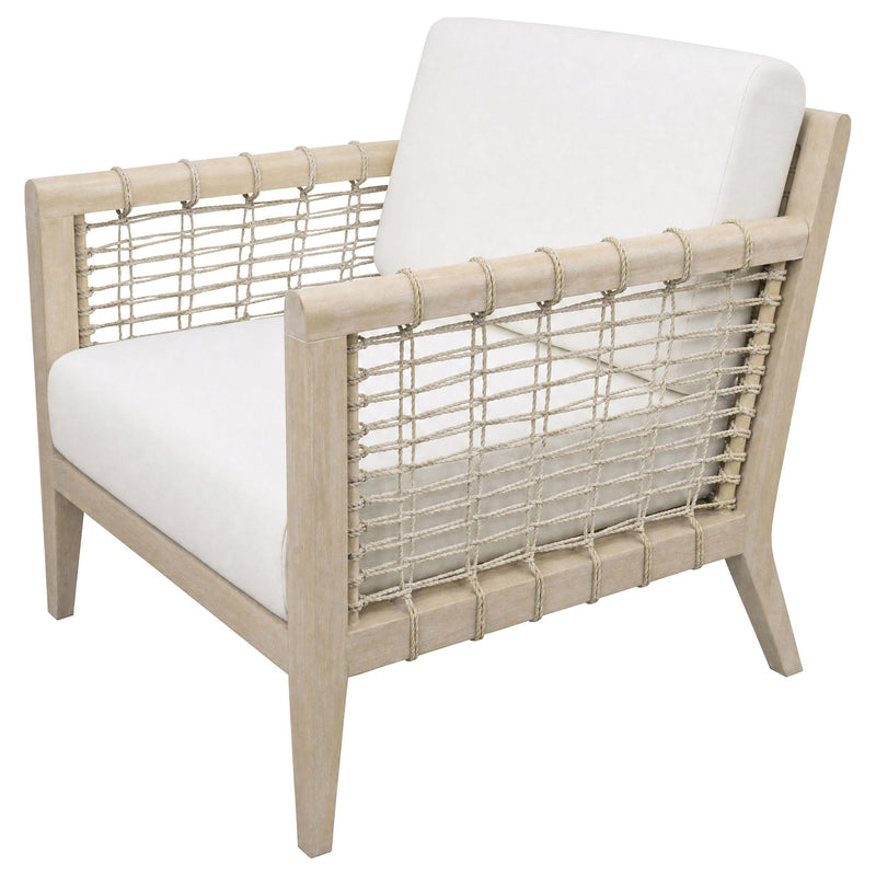 HP0426 Accent Chair White / Weathered Natural - 903265