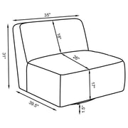 HP0426 Accent Swivel Chair Ecru - 905714