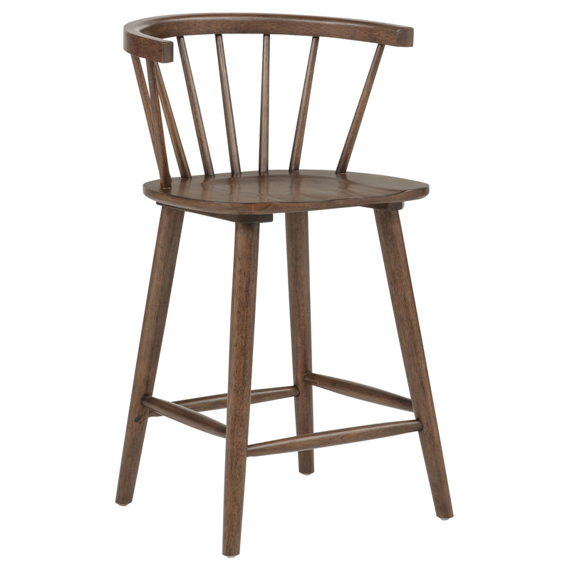HP0426 Counter Chair Walnut (Pack of 2) - 107249WAL