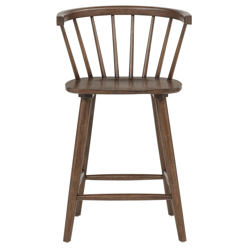 HP0426 Counter Chair Walnut (Pack of 2) - 107249WAL