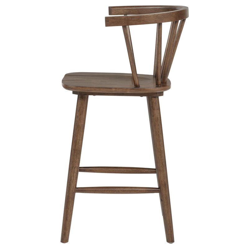 HP0426 Counter Chair Walnut (Pack of 2) - 107249WAL