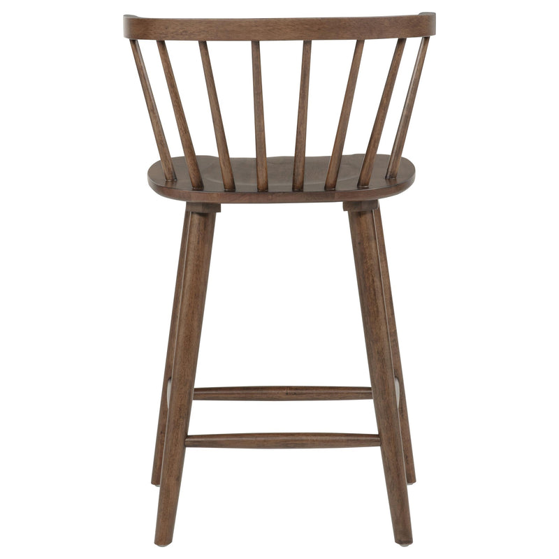 HP0426 Counter Chair Walnut (Pack of 2) - 107249WAL