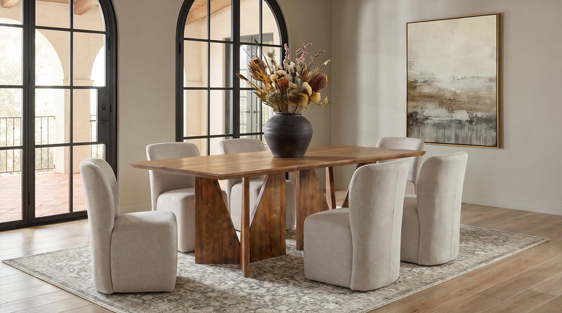 HP0426 Dining Table Light Brown - 106961