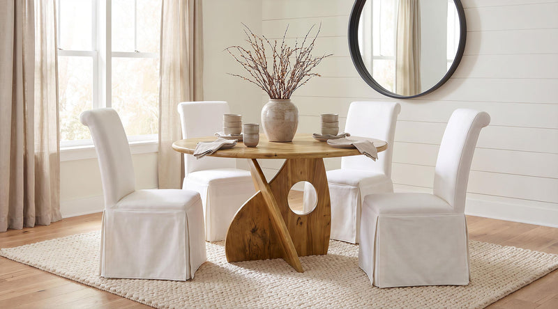 HP0426 Dining Table Natural Acacia - 106660