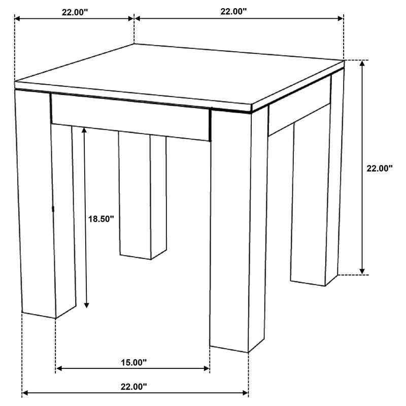 HP0426 End Table Natural - 706377