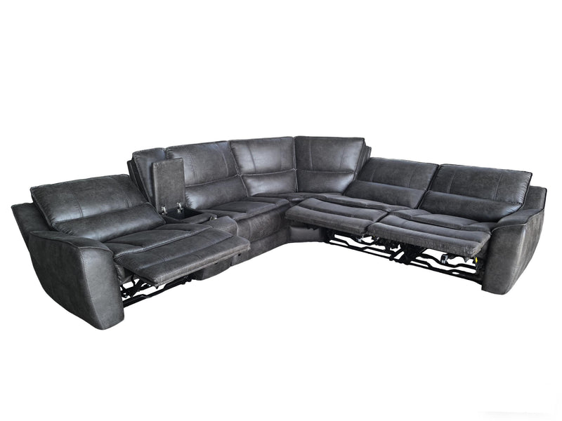 HP0426 Modular Power Sectional 5 Pc Set Grey  - 609690P