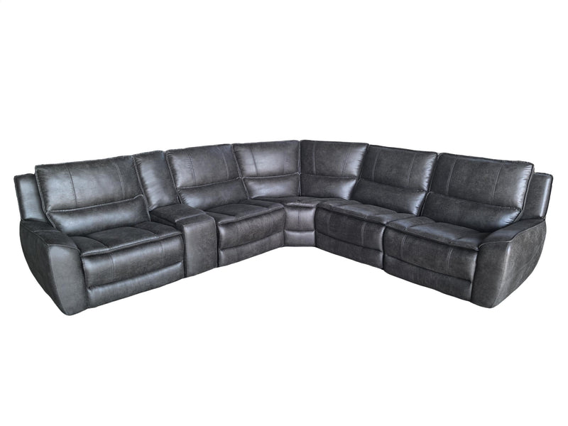 HP0426 Modular Power Sectional 6 Pc Set Grey - 609690P-SET
