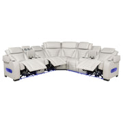 HP0426 Power2 Reclining Sectional 3 Pc Set Beige - 600560PP