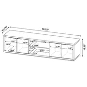HP0426 Tv Stand (85") Latte  - 701693