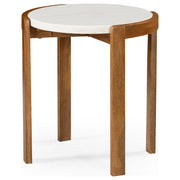 HP10.26 - India End Table in Brown / White - 706597