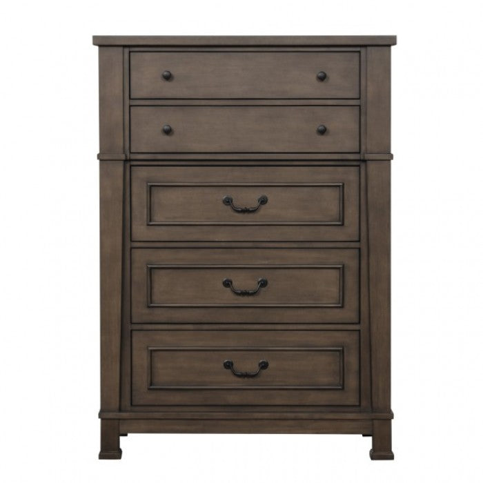 Huddersfield Dark Walnut Chest - FM7702DB-C