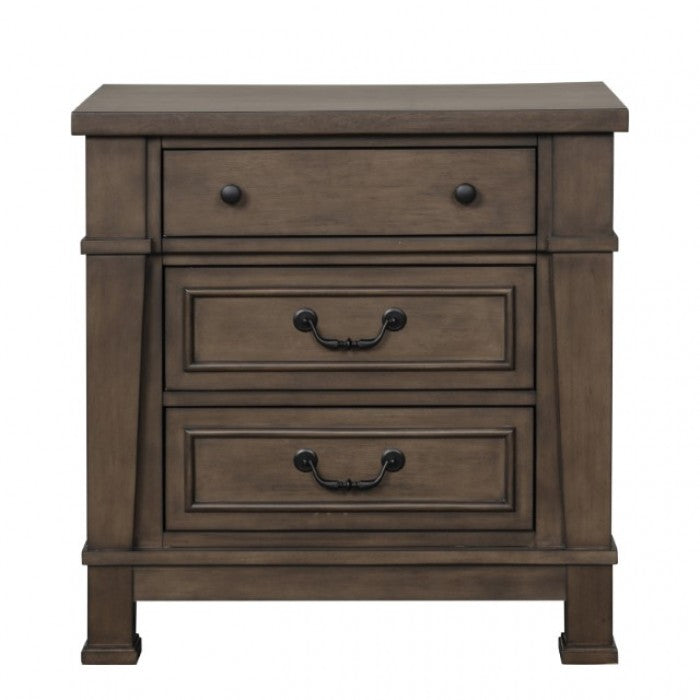Huddersfield Dark Walnut Nightstand - FM7702DB-N